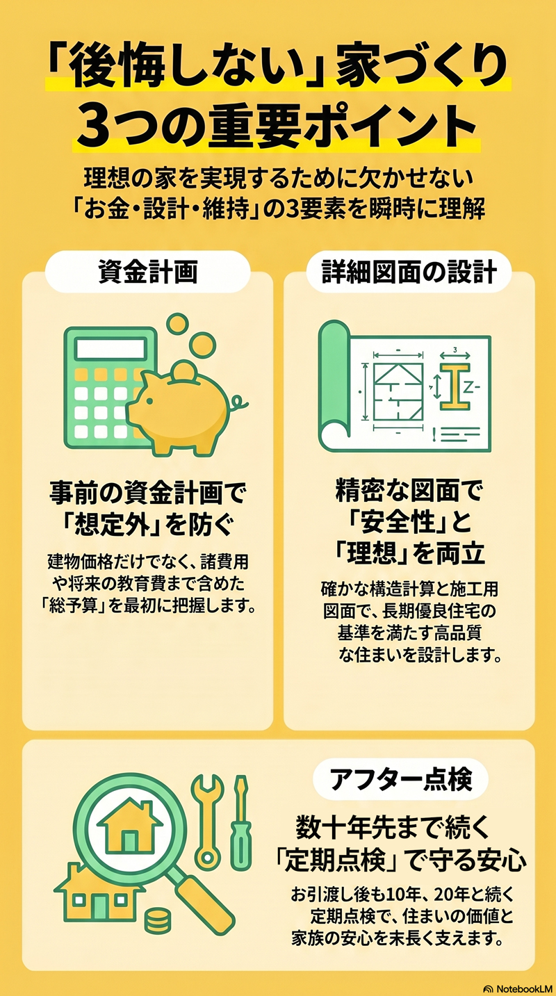 公開しない家づくり２つの重要ポイント